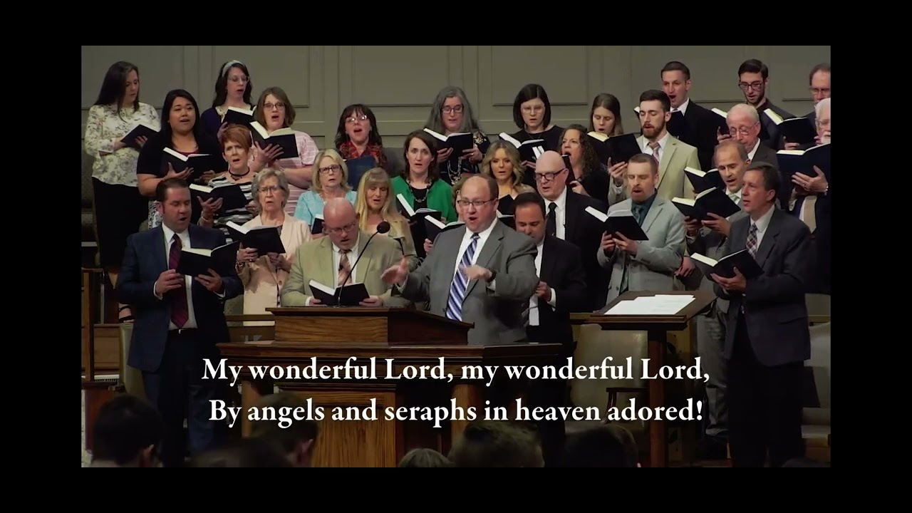 My Wonderful Lord • Congregational