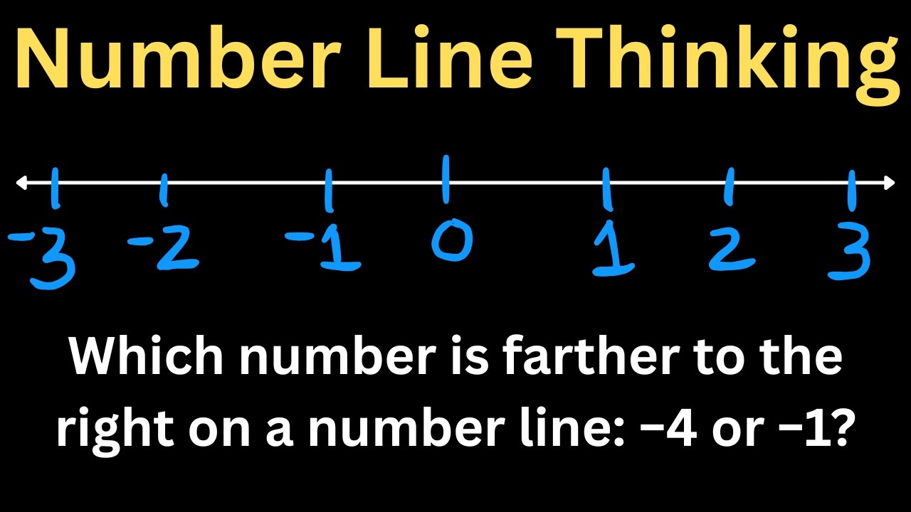 How To Number Line Thinking