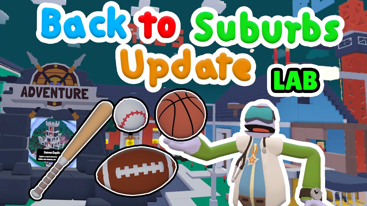 Yeeps Back to Suburbs SPORT UPDATE LAB!!! ⚾🏀🏠 (Sports, Revamped Community worlds, OG MAPS and MORE!)