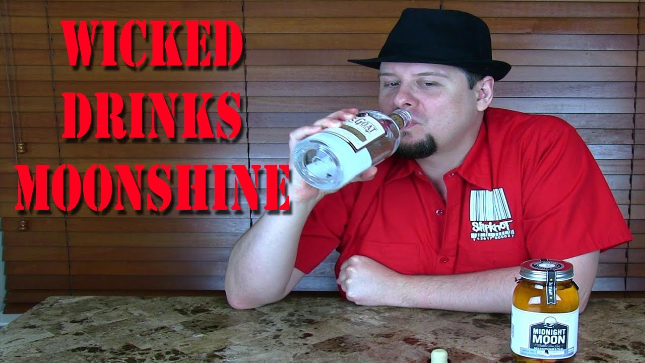 Wickedshrapnel Drinks Moonshine
