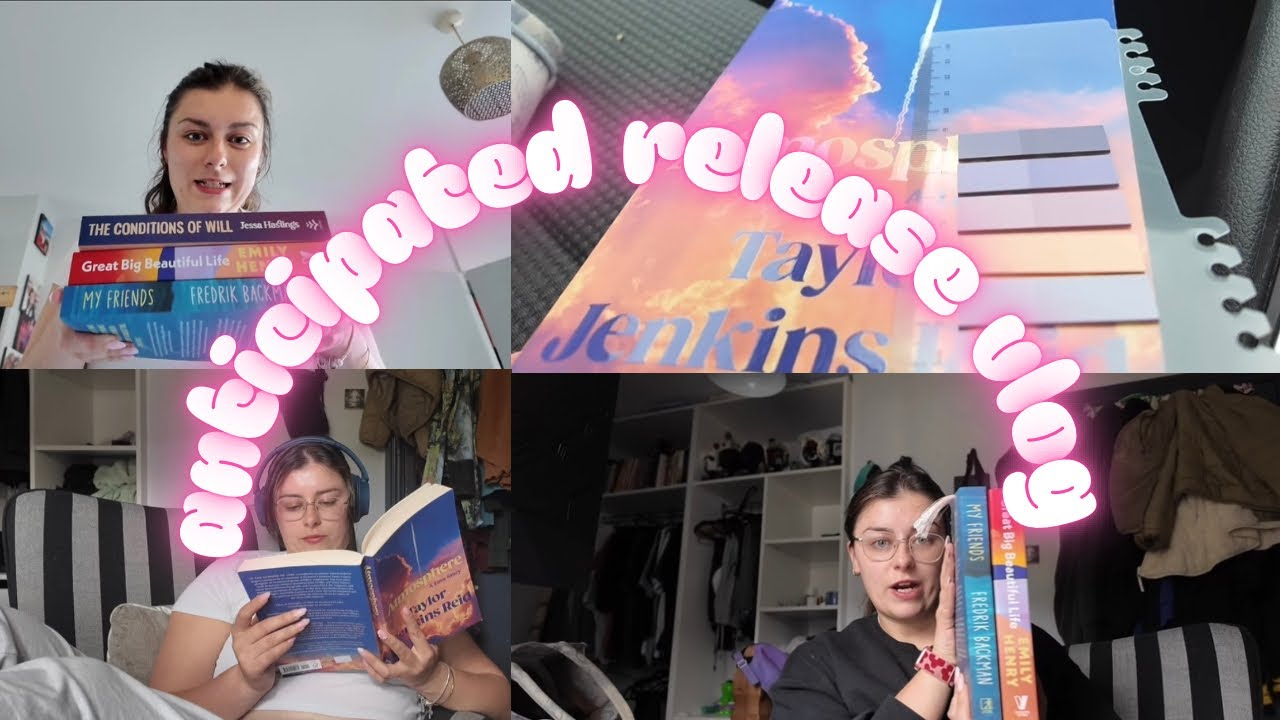 Anticipated release vlog 🤩📚