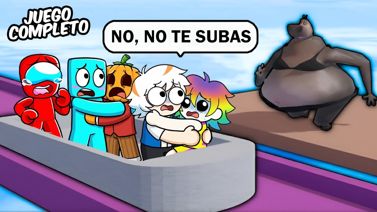 TUVIMOS UN PASEO EN BOTE MÁS EXTRAÑO DEL MUNDO en Roblox (Bote Ried)
