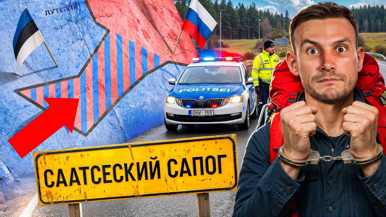Сюда не пускают русских (хотя это Россия)! Что происходит на границе с Эстонией