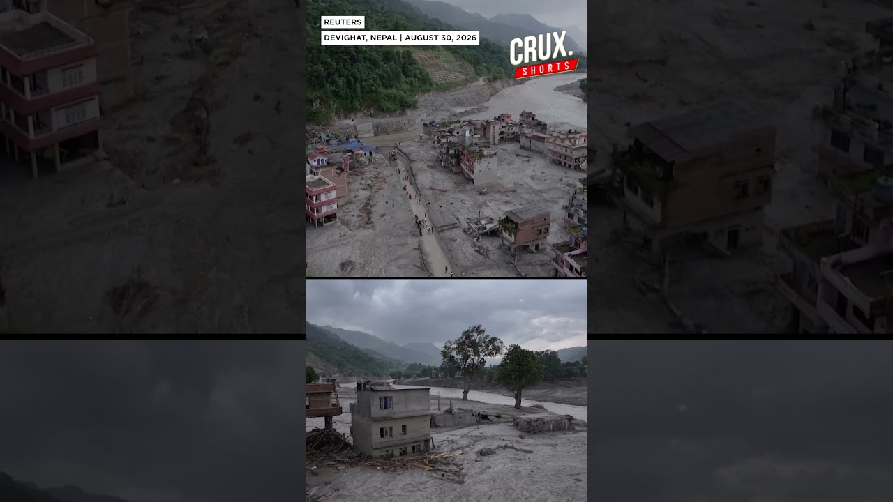 Drone Footage Captures Nepal&rsquo;s Flood Horror As Villages Lie Buried, Ruined And Nearly Wiped Out