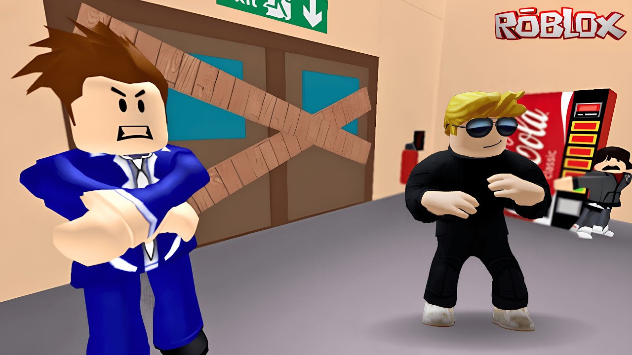 ÖĞRETMENE YAKALANMADAN KAÇMAMIZ GEREK🤕 Escape School Obby