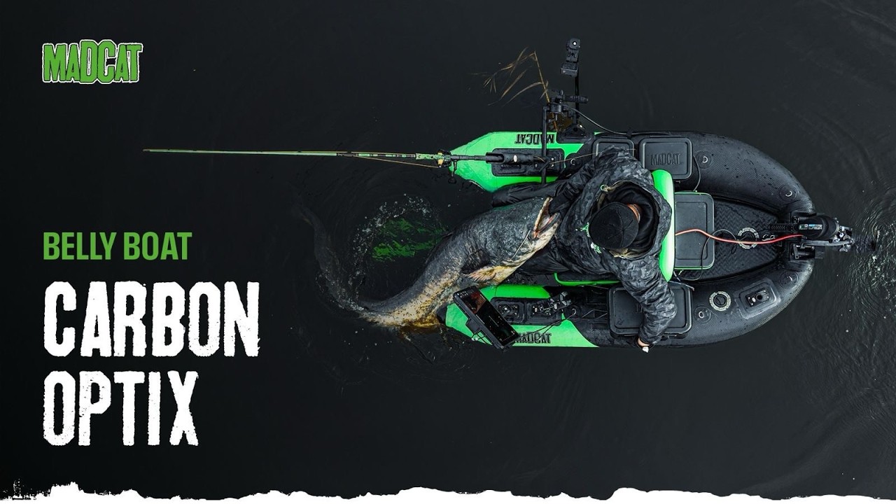 BELLY BOAT CARBON OPTIX - Nowe pływadełko od MADCAT!