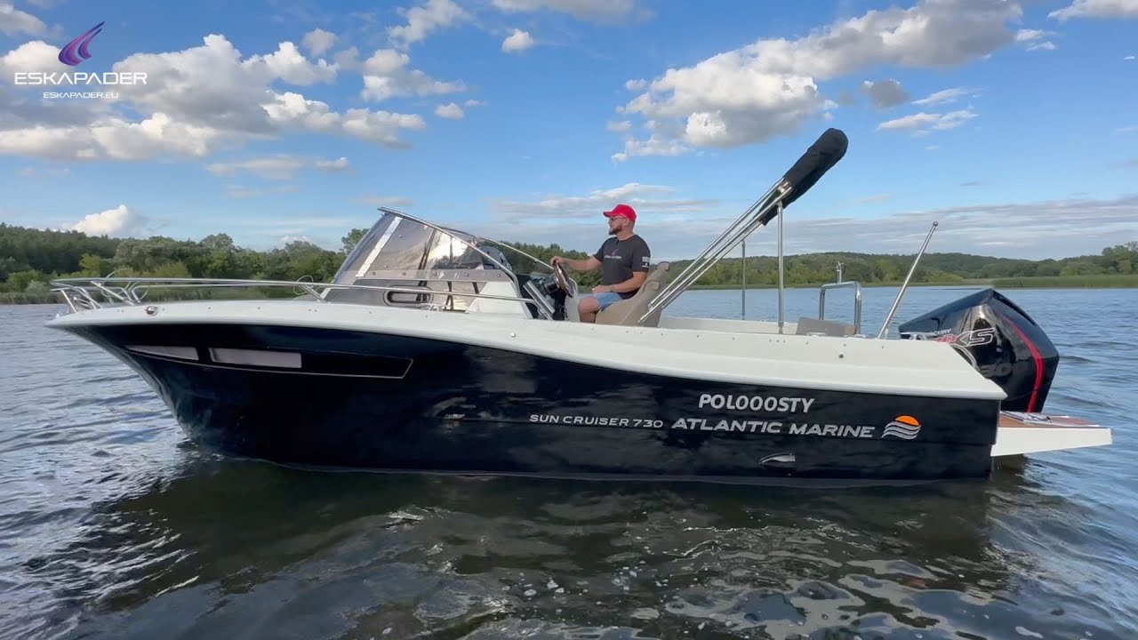 Atlantic Marine 730 Sun Cruiser z silnikiem zaburtowym Mercury F300 XL PRO XS DS | Eskapader