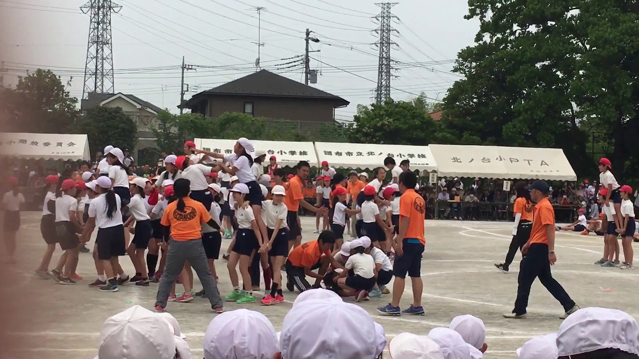 あゆ 騎馬戦1