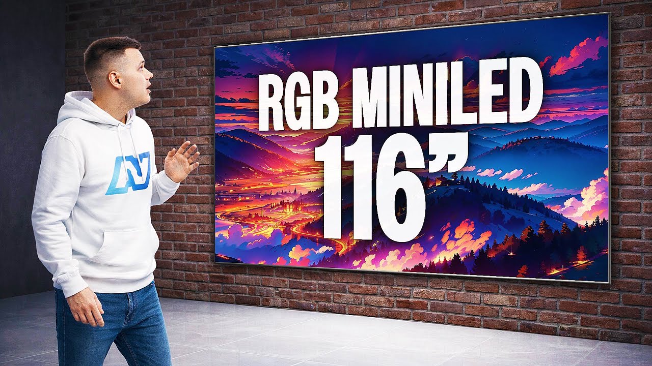 Огляд Hisense 116UXQ - перший RGB-MiniLED у світі з діагоналлю 116