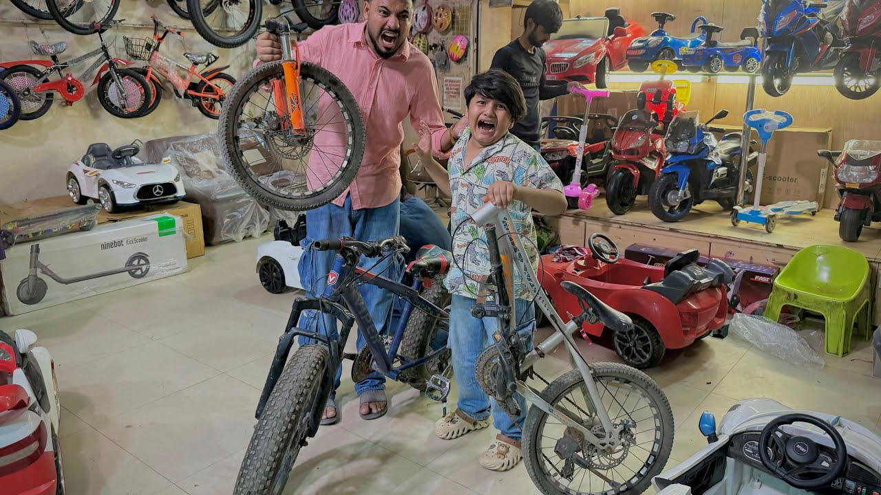 Ali ny 2no new cycles 🚲 tor  di 😳 || Anas Bhai ko gussa a gaya 😡 || Cycles repairing k keye de dain