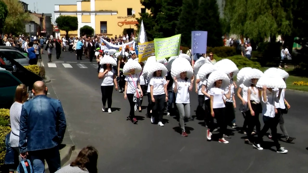 Korowód pieczarkowy Wielichowo Święto Pieczarki 2017