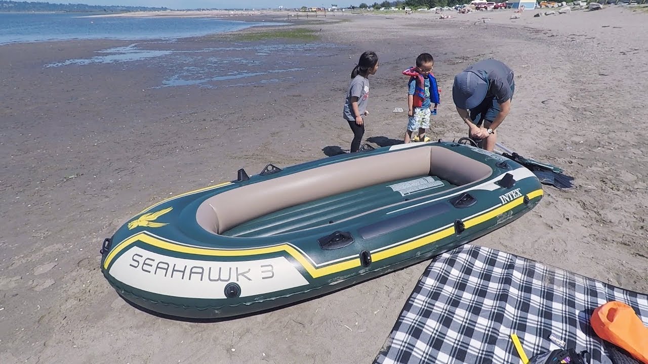 中年人的第一条小船intex seahawk 3