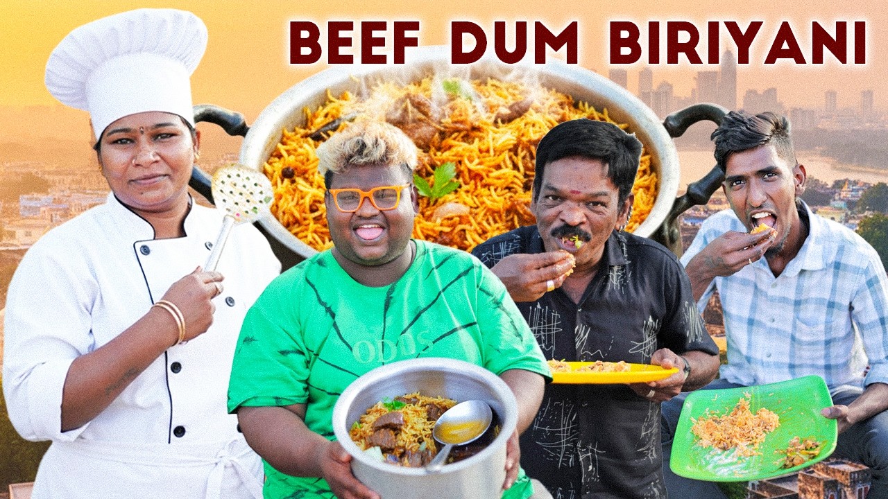 Beef Dum Biryani 😋 Mami is Back 🔥