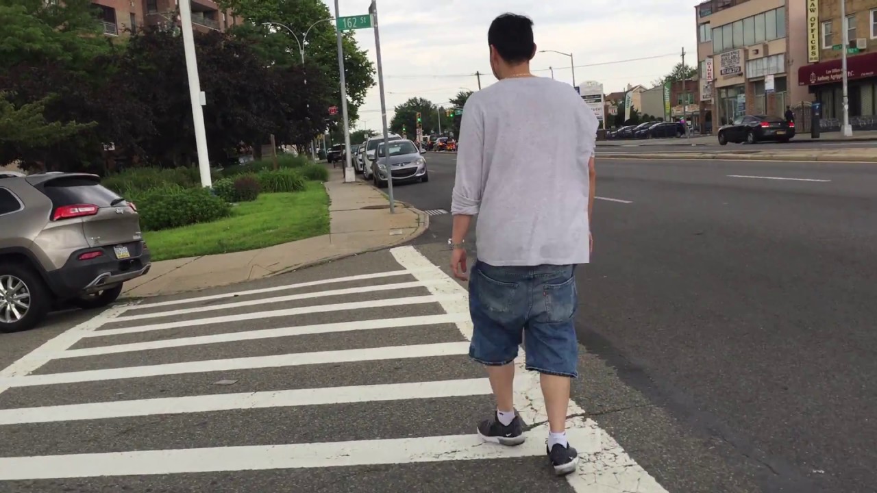 Street view of queens county -NY,USA