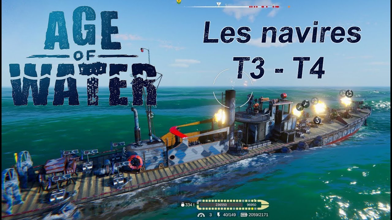 🌊Tuto les Bateau T3-T4 Age Of Water🌊