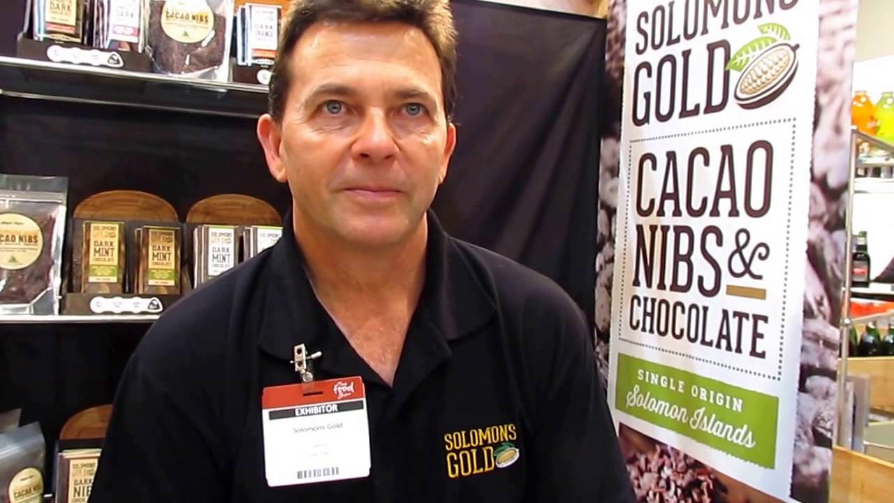 Solomons Gold - Glen Yeatman PT&I Pacific Hub, Auckland Food Show