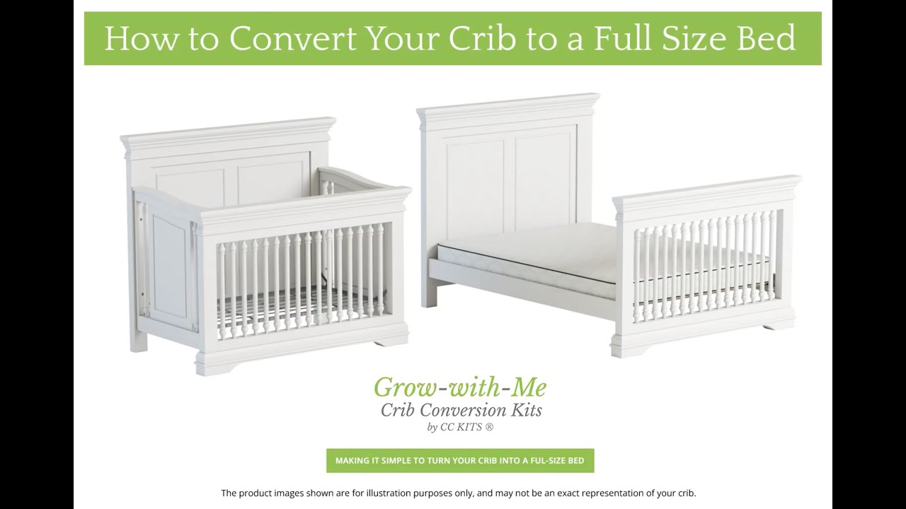 How to Convert your Evolur Crib to a Full-Size Bed | ASSEMBLY INSTRUCTIONS