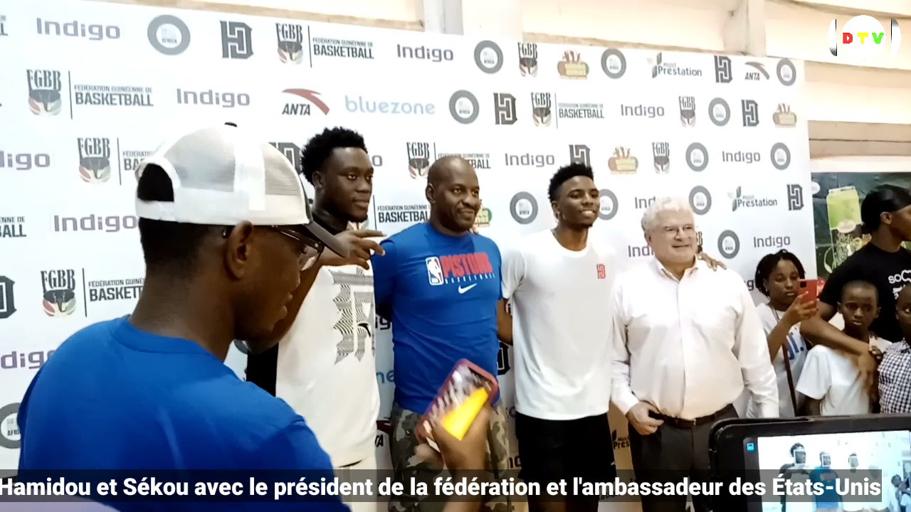 Hamidou Diallo 🇺🇸🇬🇳 vs Sékou Doumbouya 🇲🇫🇬🇳 in Guinea #NBA