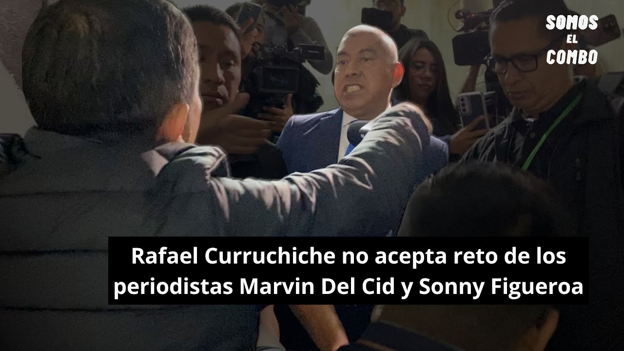 ¡Rafael Curruchiche huye otra vez!