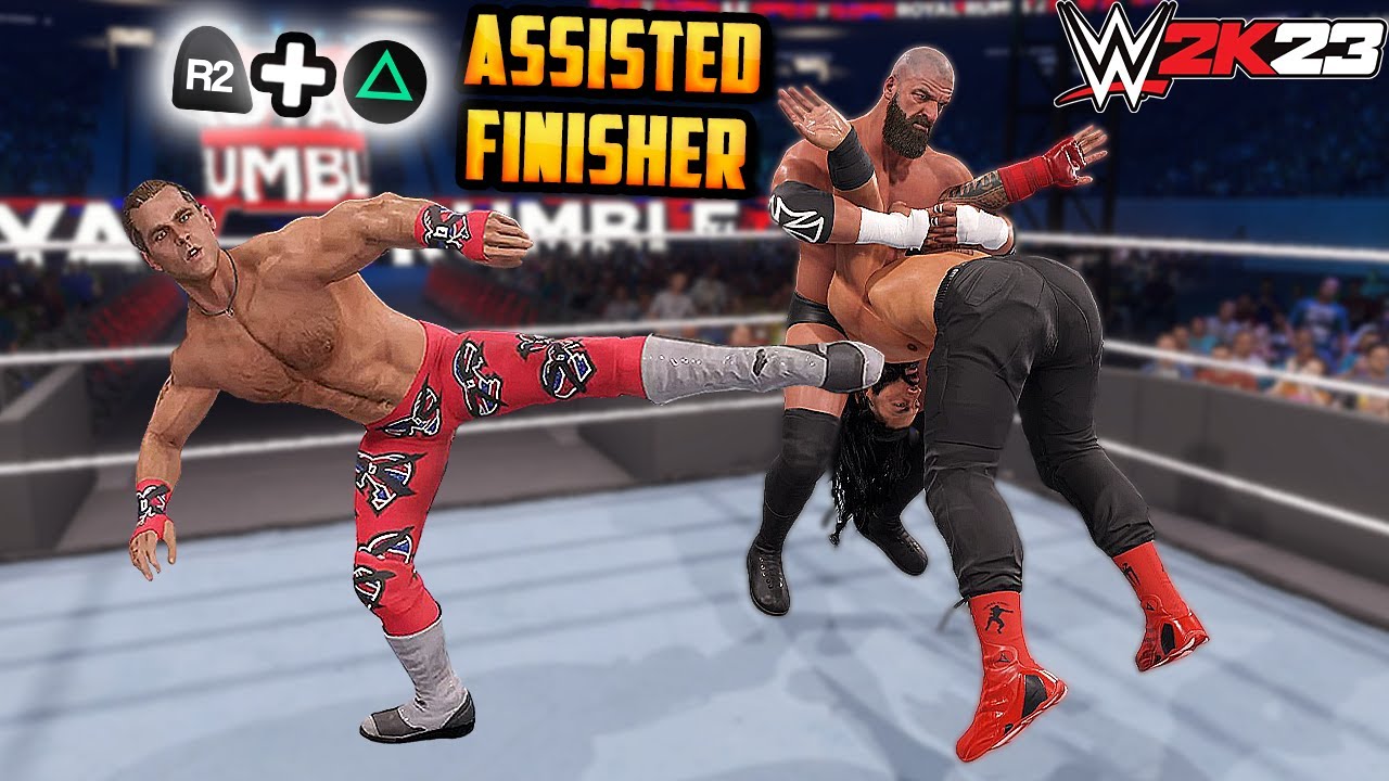 40 Best Assisted FINISHERS in WWE 2K23 !!!