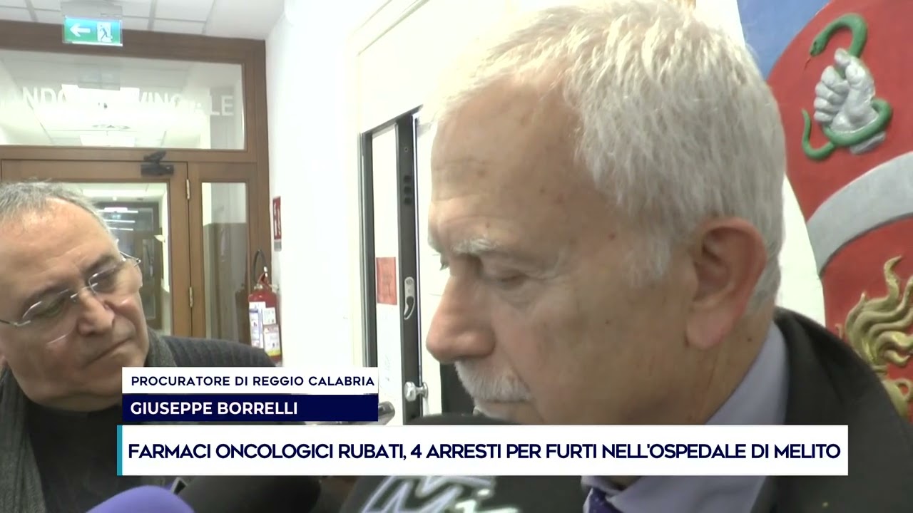 FARMACI ONCOLOGICI RUBATI, 4 ARRESTI PER FURTI NELL'OSPEDALE DI MELITO