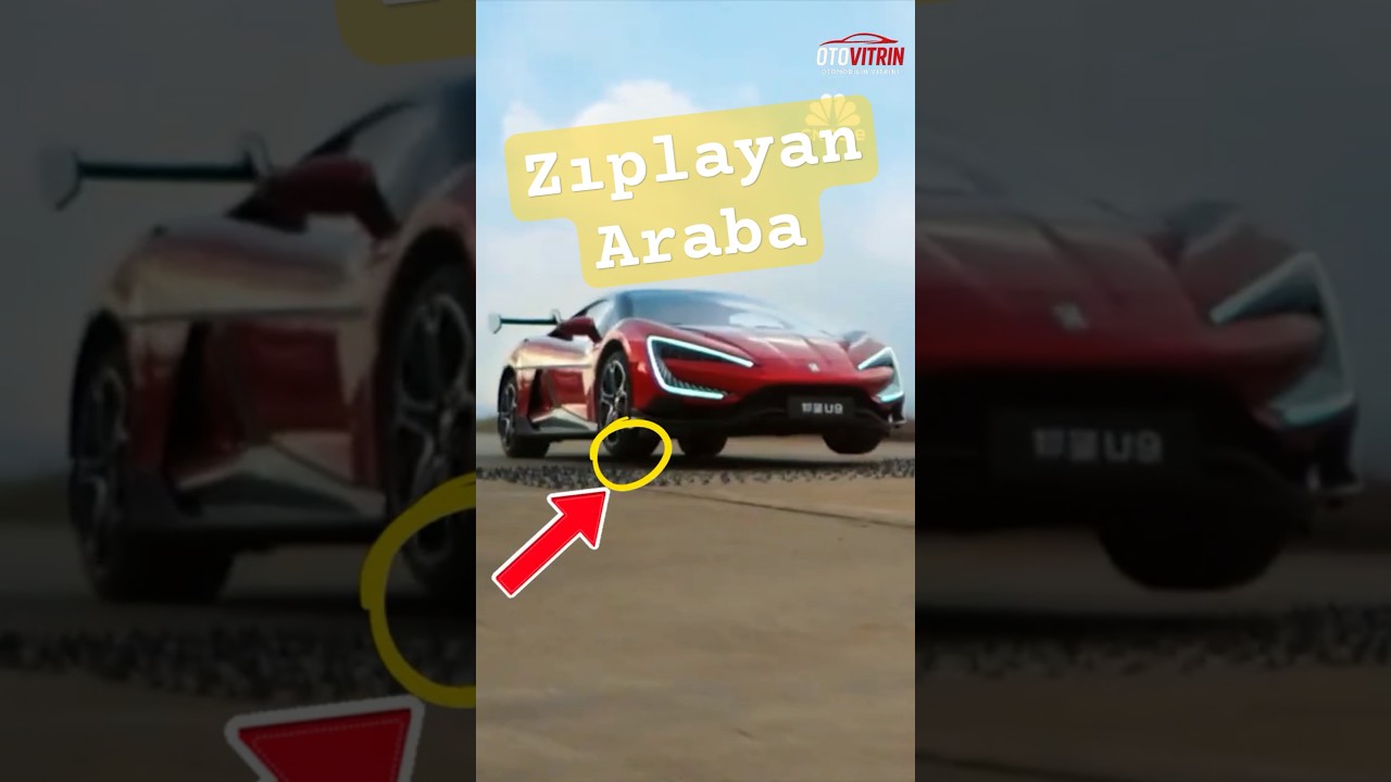 Zıplayan S&uuml;per Araba! BYD Yangwang U9 ile Tanışın 🚗💨#yangwang