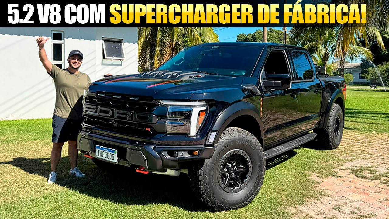 F-150 RAPTOR R DE 730 CV ORIGINAIS NO BRASIL!!