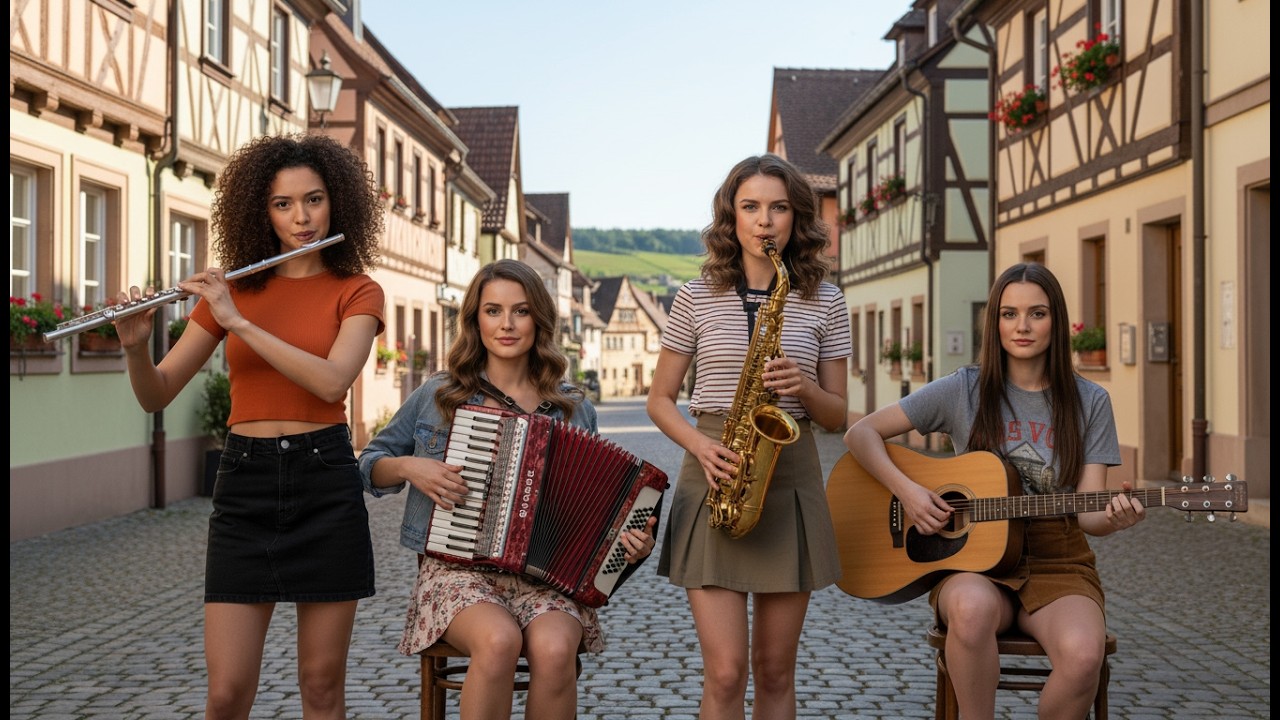 Joyful Celtic Flamenco Celebration – Flute, Accordion, Saxophone & Guitar