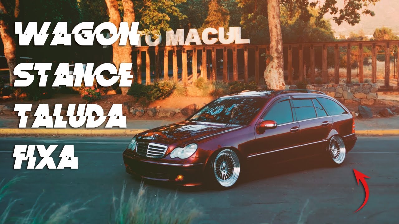 Mercedes Benz C240 Stance &bull; Save the Wagons 🔥 SlidesCar ⚡