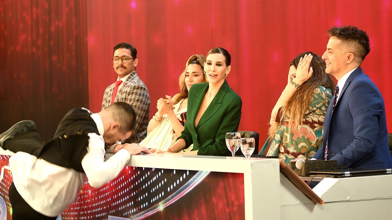 ¡Pampita sufrió como nunca! Nazareno Móttola asustó al jurado a la hora de hacer acrobacias fallidas