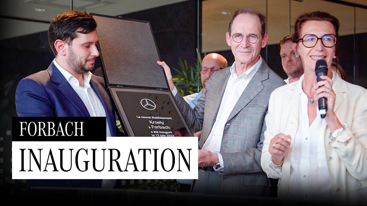 Soir&eacute;e d'inauguration Mercedes-Benz Kroely Forbach - Groupe Kroely
