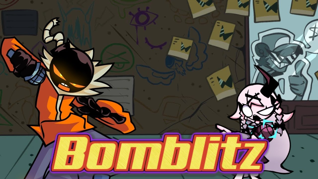 Bomblitz || Aside Whitty VS Rasazy Remake (FNF Covers)