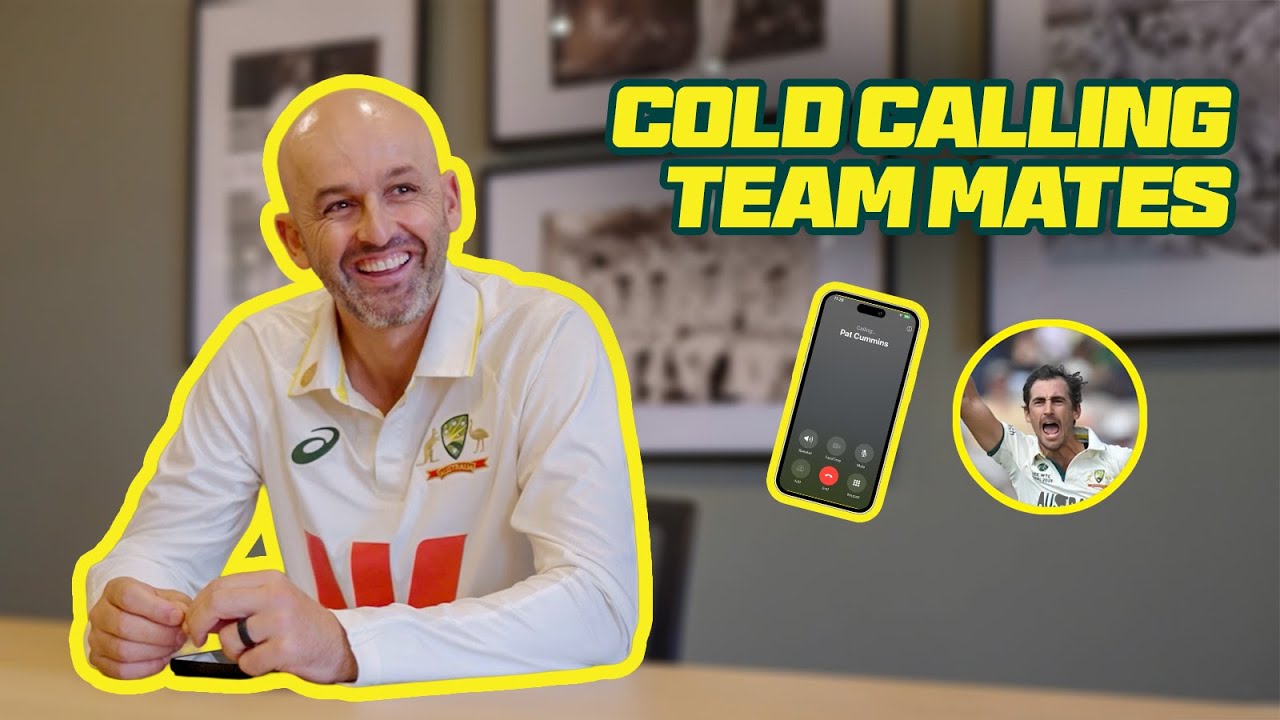 'When do the Ashes start?': Lyon cold-calls teammates