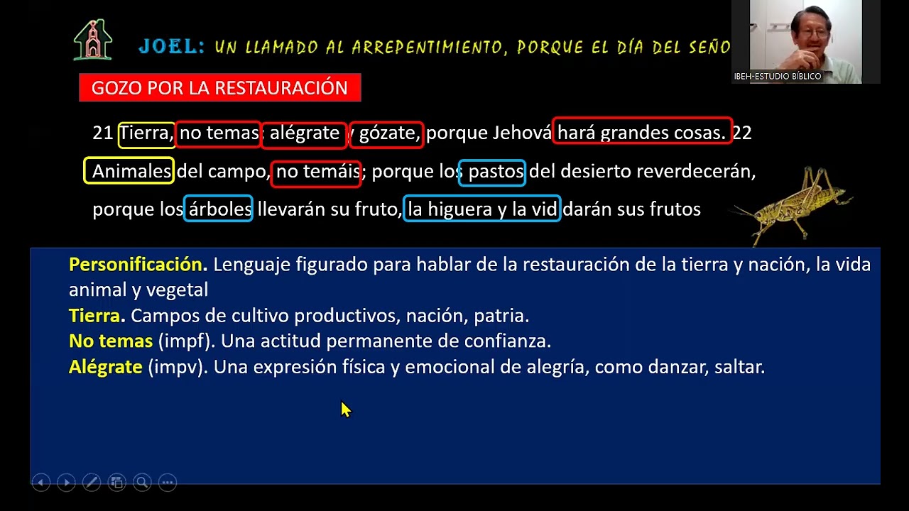 JOEL Sesión 7 - PROMESA DE RESTAURACIÓN PLENA | Estudio Bíblico