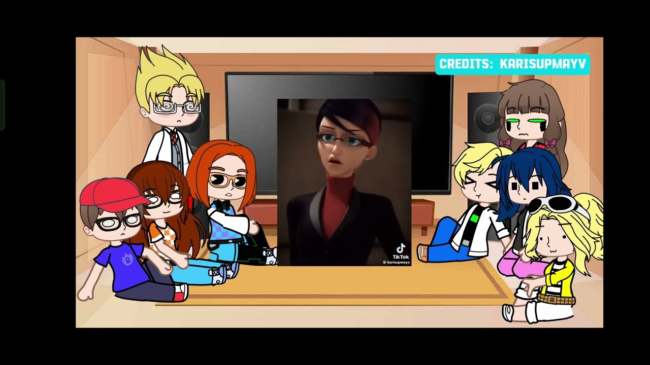 mlb reacts to Nathalie| not finished| part 1/?