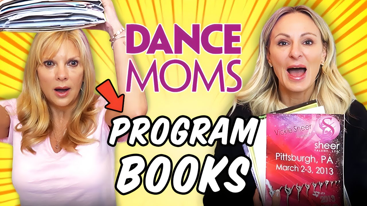 The TRUTH about Dance Moms Program Books (ft. Christi & Melissa)