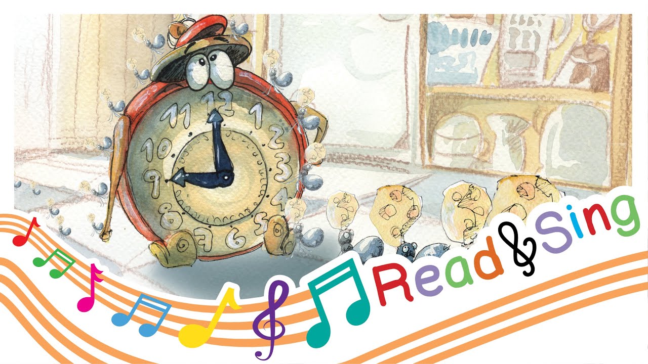 Hickory Dickory Dock | Read and Sing | Nursery Rhyme