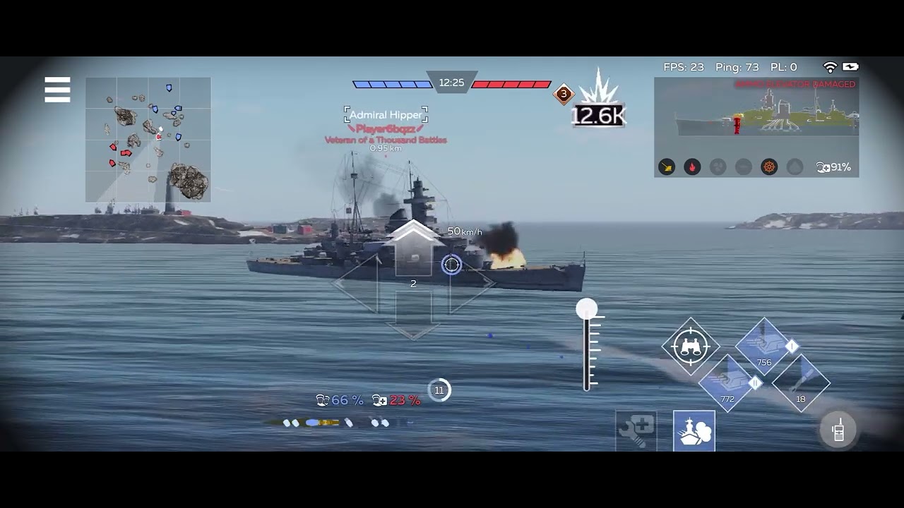 All that just to be ended by two torpedoes💔.