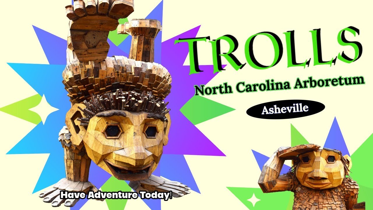 NC Arboretum Trolls: Find Your Favorite!