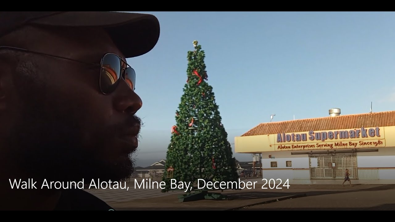 Alotau Walking Tour, Milne Bay Province, December 2024