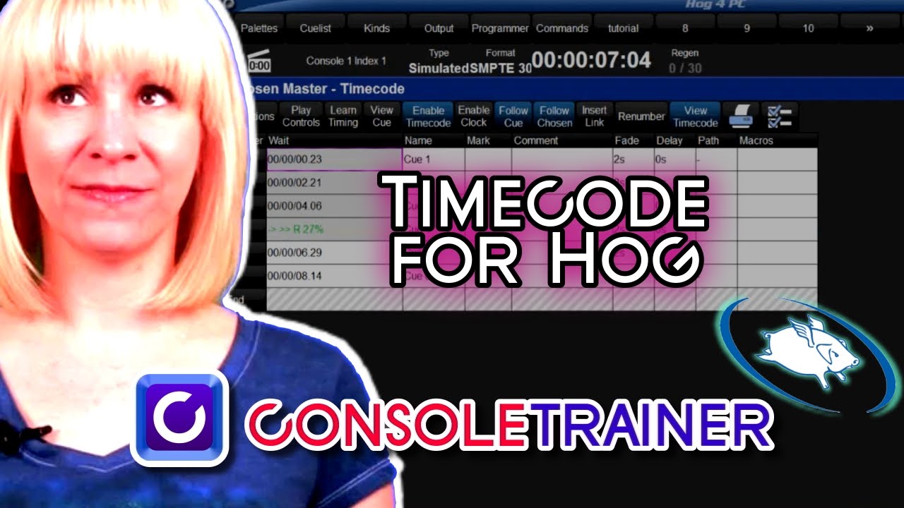 Timecode for Hog