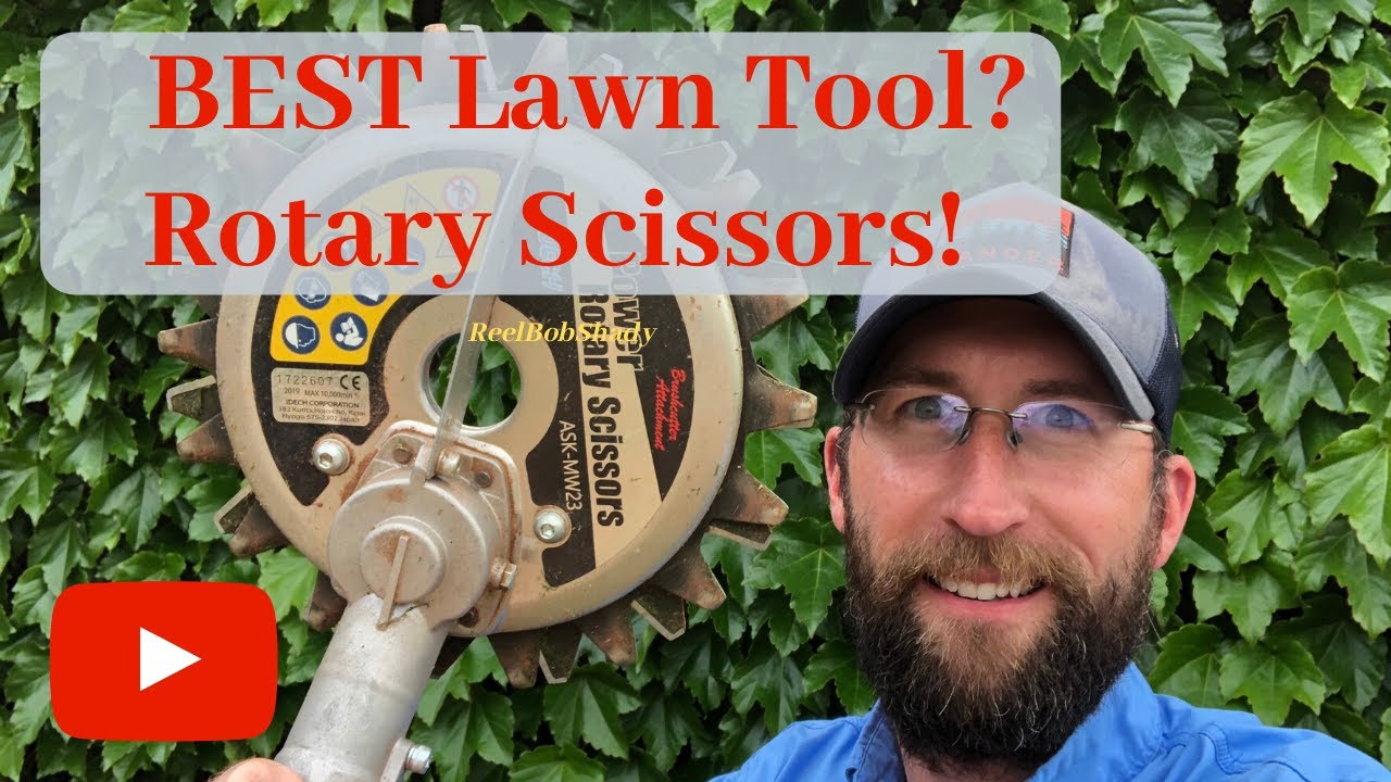 Edge Like A Pro: Lawn Care Rotary Scissors