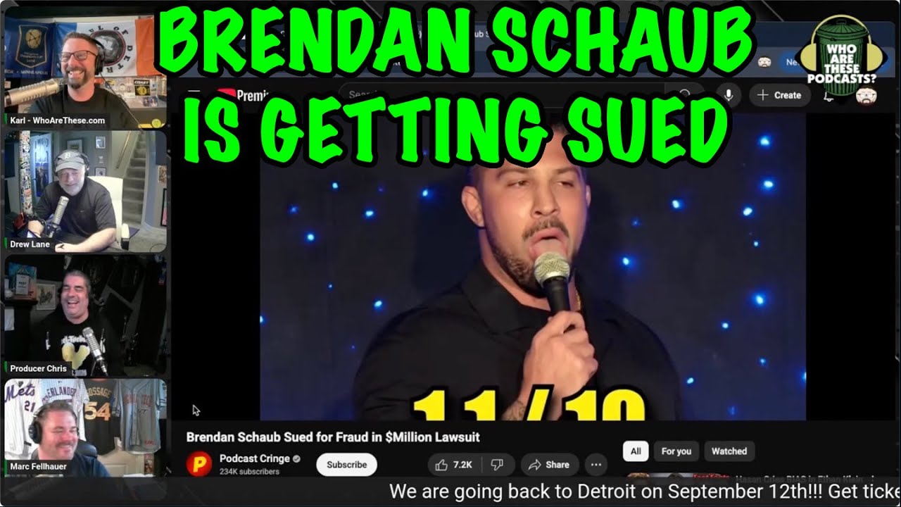 ALLEGATION - Brendan Schaub CHEATED the IRS! Big If True!