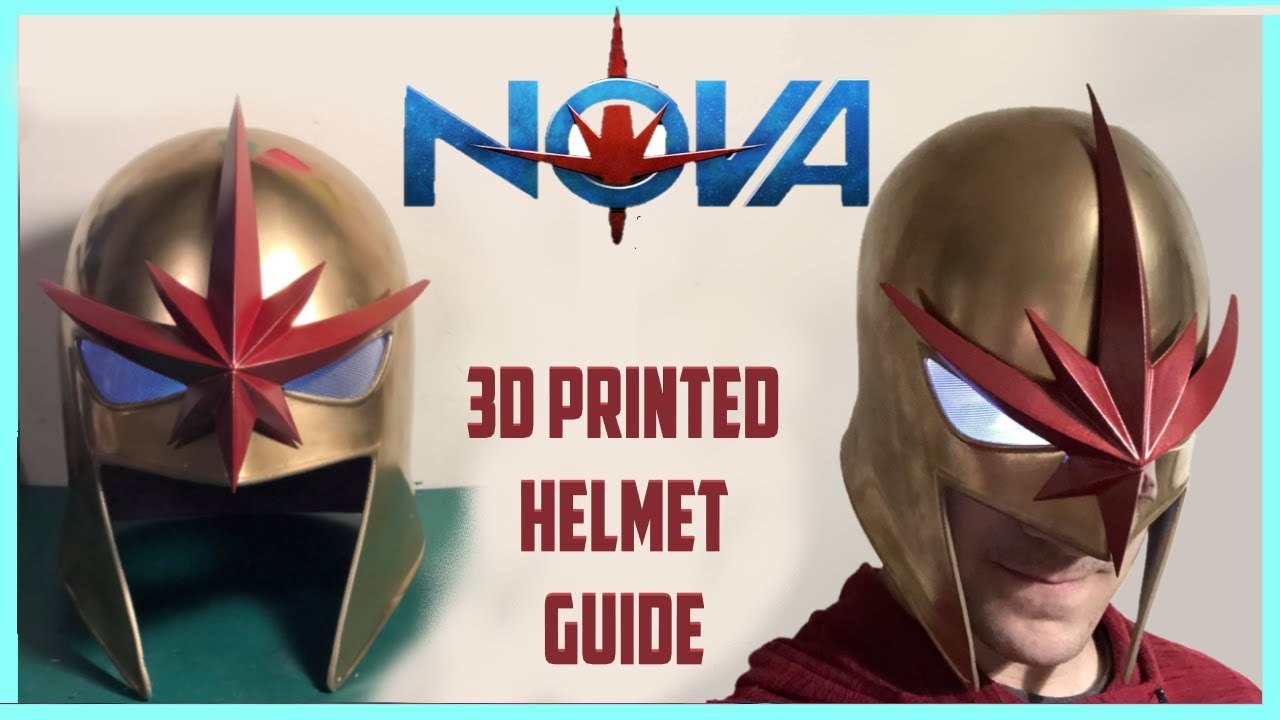 Nova! How to make Richard Rider’s Helmet!