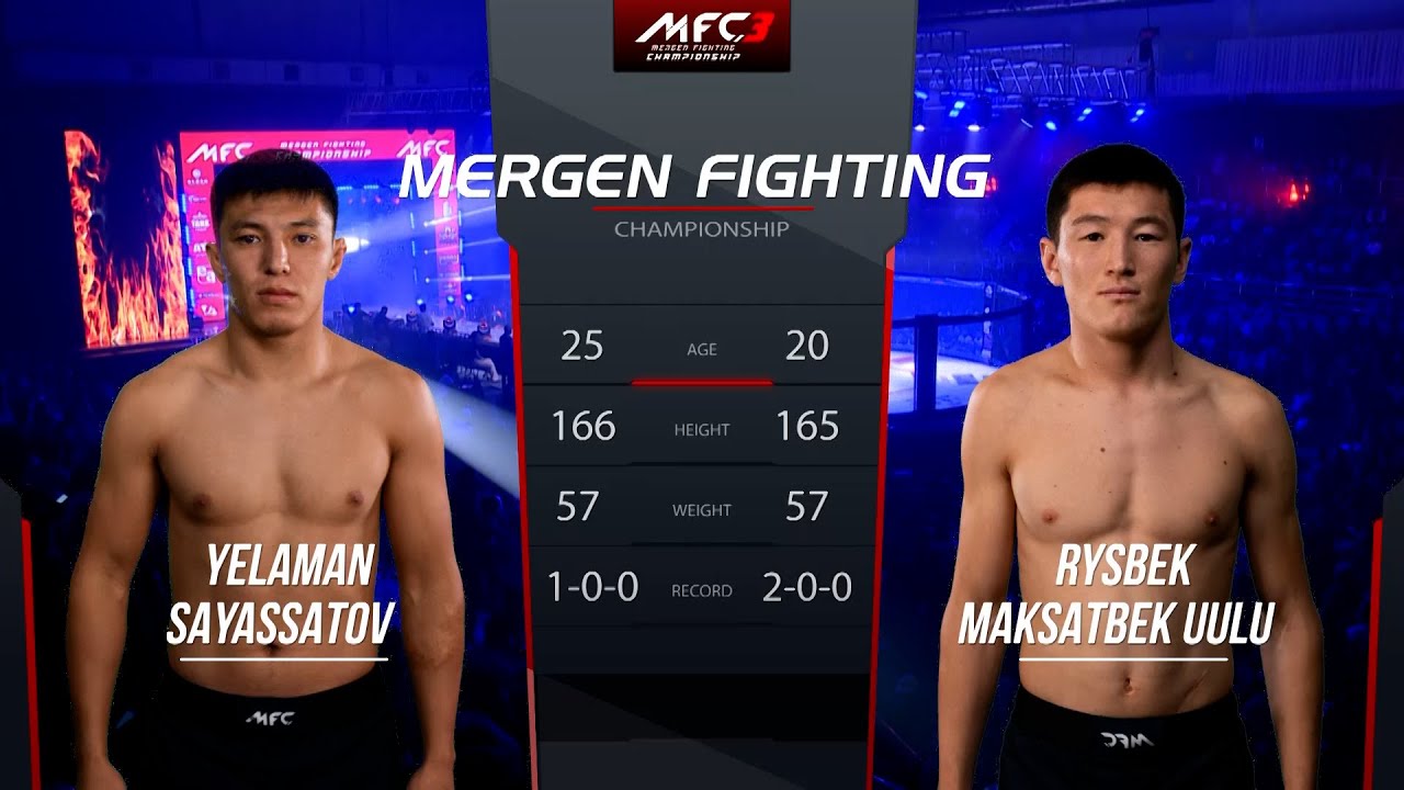MFC 3 / Yelaman Sayassatov - Rysbek Maksatbek uulu