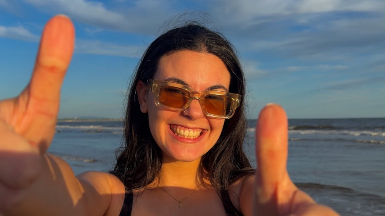 fui a la PLAYA con mi NOVIO