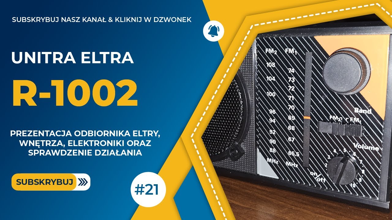 Eltra R-1002 - Prezentacja działania i wnętrza odbiornika [F/21]