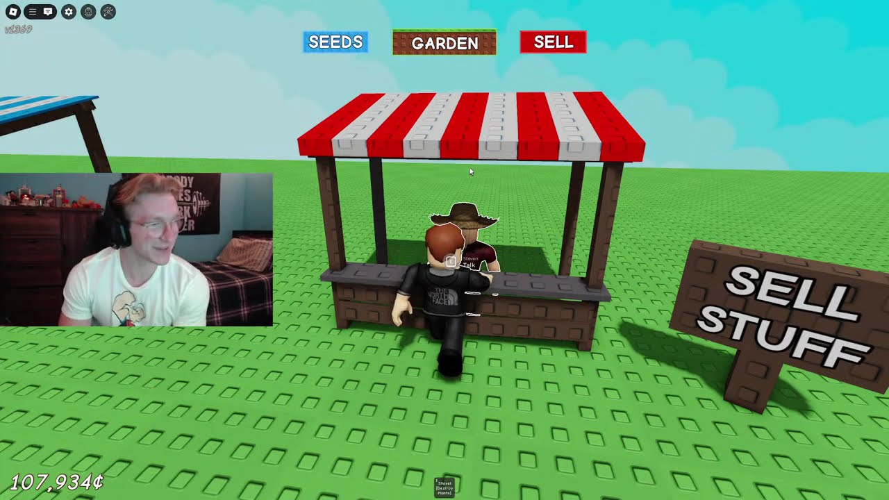 playing the MOST VIRAL game on Roblox! (Grow a Garden)