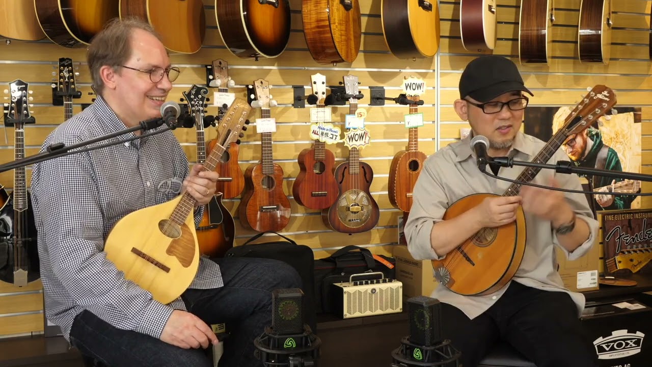 Northfield Mandolins Calhoun & Flatiron 3MC Mandola with Hiroki Maeta!