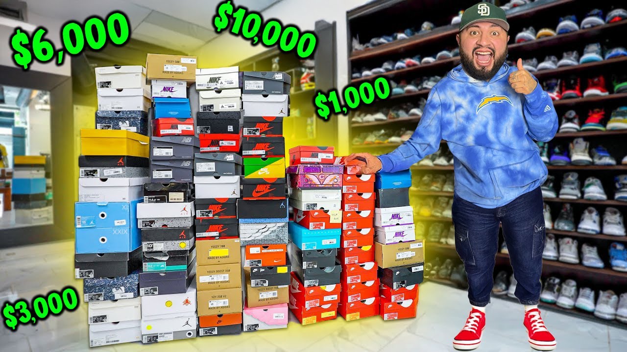COMPRE 20,000 PESOS de TENIS JORDAN YEEZY y MAS